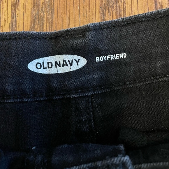 Distressed Black Jean Shorts--Old Navy - Picture 2 of 4